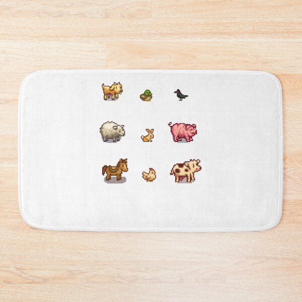 Item preview, Pixelated Animals Sticker designed and sold by BUSHELBUSHEL.