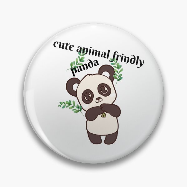 Item preview, cute animal friendly panda. designed and sold by THEPURITYSTAR.