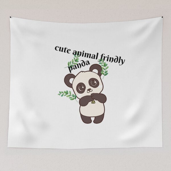 Item preview, cute animal friendly panda. designed and sold by THEPURITYSTAR.