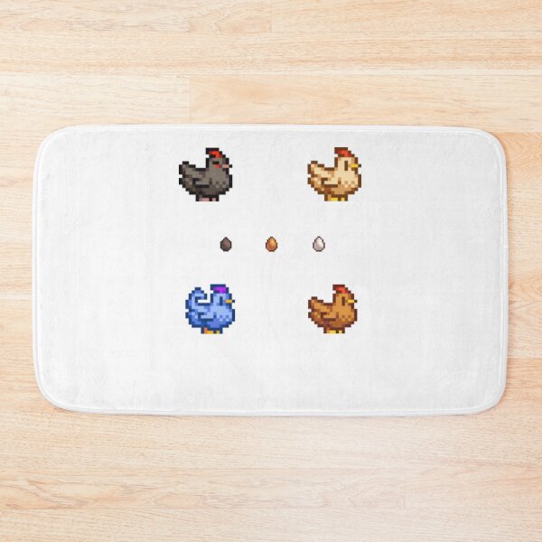 Item preview, Pixelated Chickens Sticker designed and sold by BUSHELBUSHEL.