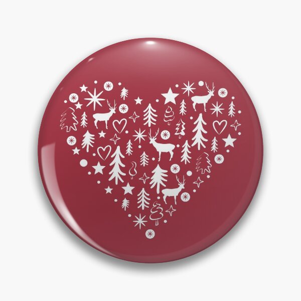 Item preview, christmas heart designed and sold by Kritzel-Claudi.