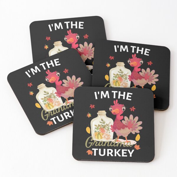 Item preview, Im The Grandma Turkey, Thanksgiving For Mom, I Am The Mama Turkey designed and sold by Airmilly Store.