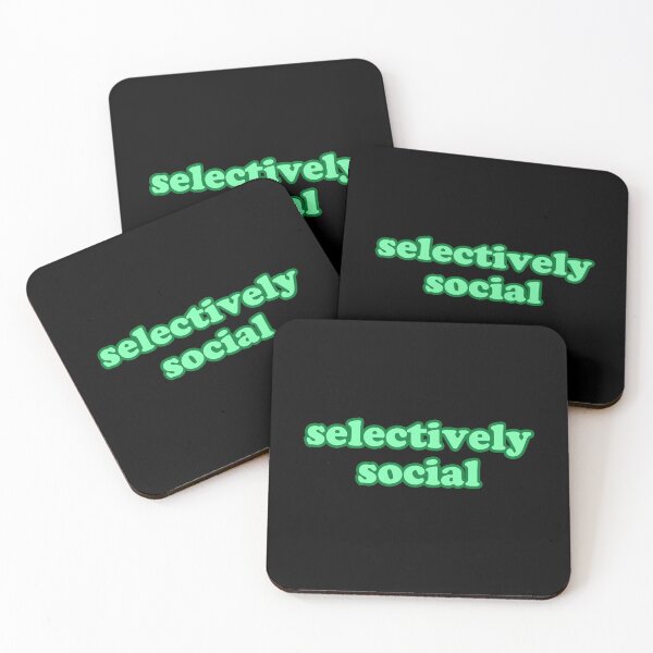 Item preview, Selectively Social designed and sold by bone  apart.