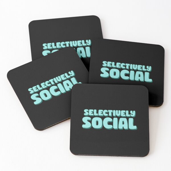 Item preview, Selectively Social designed and sold by bone  apart.
