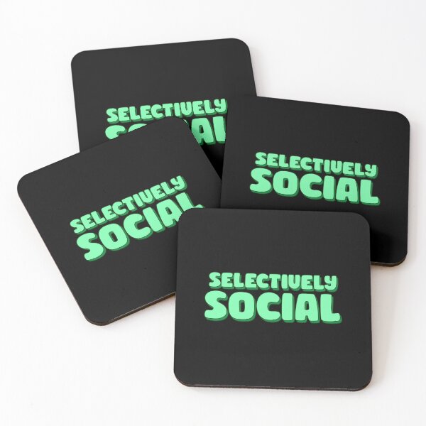 Item preview, Selectively Social designed and sold by bone  apart.
