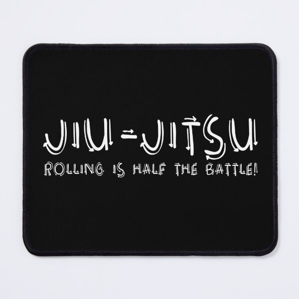 Item preview, Jiu Jitsu Rolling is Half The Battle BJJ designed and sold by TranscendFlow.