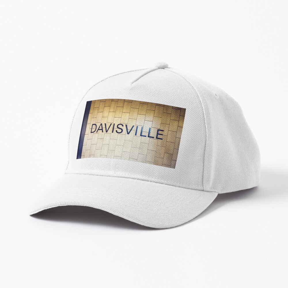 Davisville Toronto Subway Station Sign Cap
