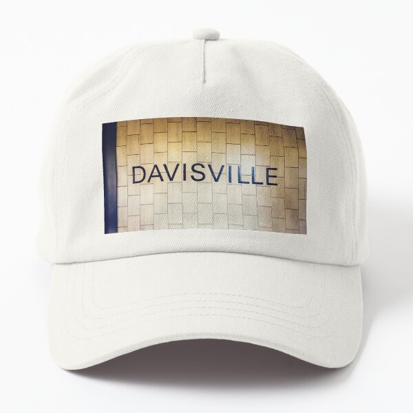 Davisville Toronto Subway Station Sign Dad Hat