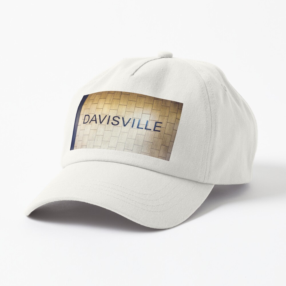 Davisville Toronto Subway Station Sign Cap