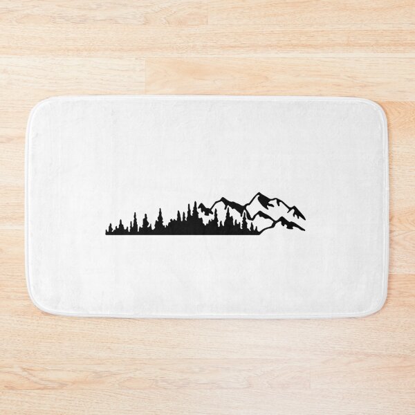 Item preview, Adventure Awaits Mountain Hiking Camping Tree Mountains Tent Art Design Happy Apparel Essential Inspiration Joy Mood Funny designed and sold by DesignByHeartUK.