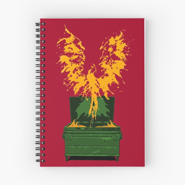 Item preview, Dumpster Phoenix designed and sold by LordNeckbeard.