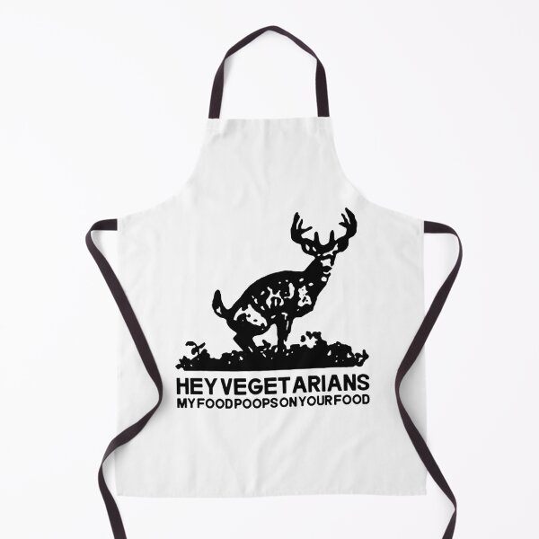 Item preview, Funny Hey Vegetarians My Food Poops On Your Food Gift Premium Apparel Funny Holiday Xmas designed and sold by DesignByHeartUK.