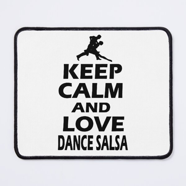 Item preview, Love Salsa Keep Calm And Dance Salsa Gift Premium Apparel Funny Holiday Xmas designed and sold by DesignByHeartUK.