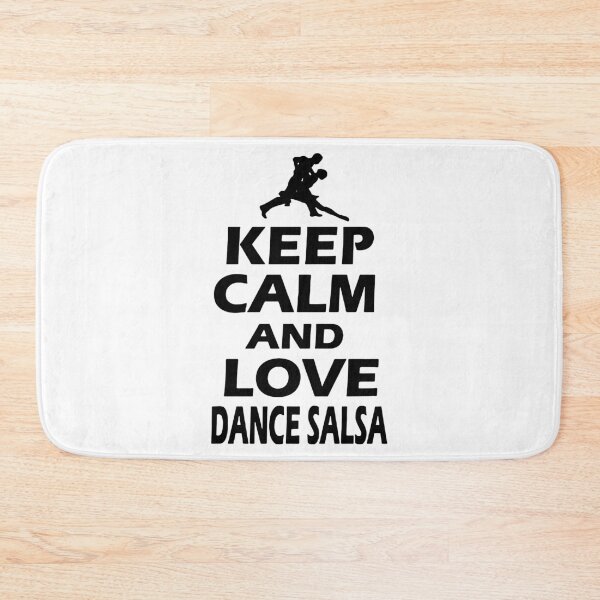 Item preview, Love Salsa Keep Calm And Dance Salsa Gift Premium Apparel Funny Holiday Xmas designed and sold by DesignByHeartUK.