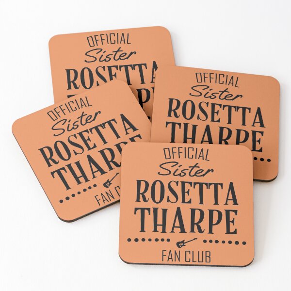 Item preview, The Godmother of Rock & Roll: Sister Rosetta Tharpe Fan Club (black text) designed and sold by Ofeefee.