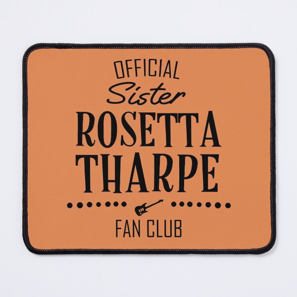 Item preview, The Godmother of Rock & Roll: Sister Rosetta Tharpe Fan Club (black text) designed and sold by Ofeefee.