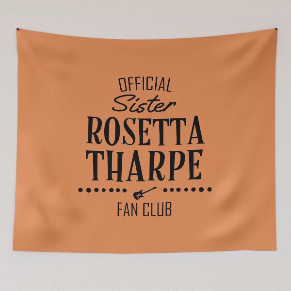 Item preview, The Godmother of Rock & Roll: Sister Rosetta Tharpe Fan Club (black text) designed and sold by Ofeefee.
