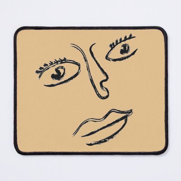 Item preview, Line-art face  designed and sold by CreativeWorld96.