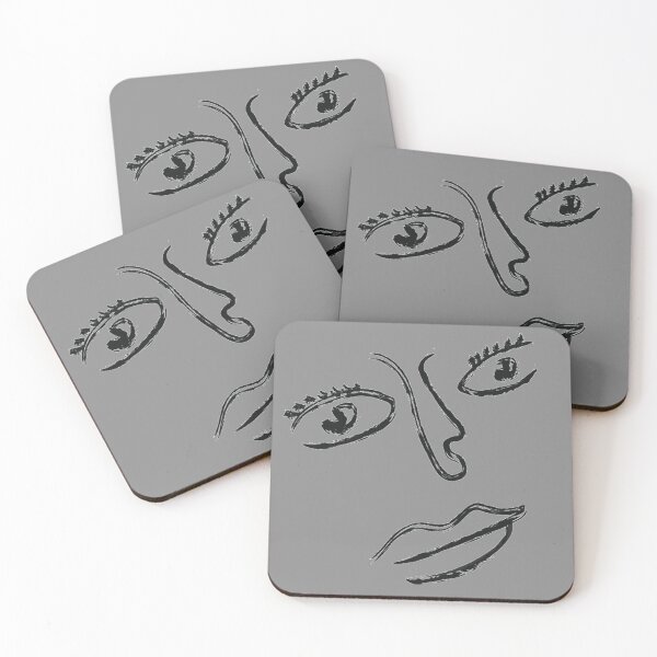 Item preview, Line-art face  designed and sold by CreativeWorld96.
