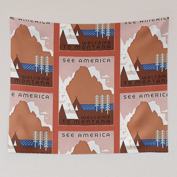 Item preview, Welcome to Montana See America designed and sold by aapshop.