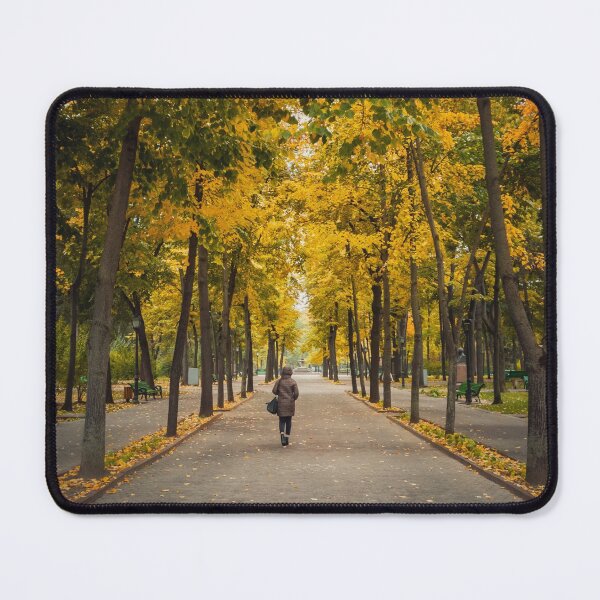 Item preview, a walk in the autumn park designed and sold by psychoshadow.