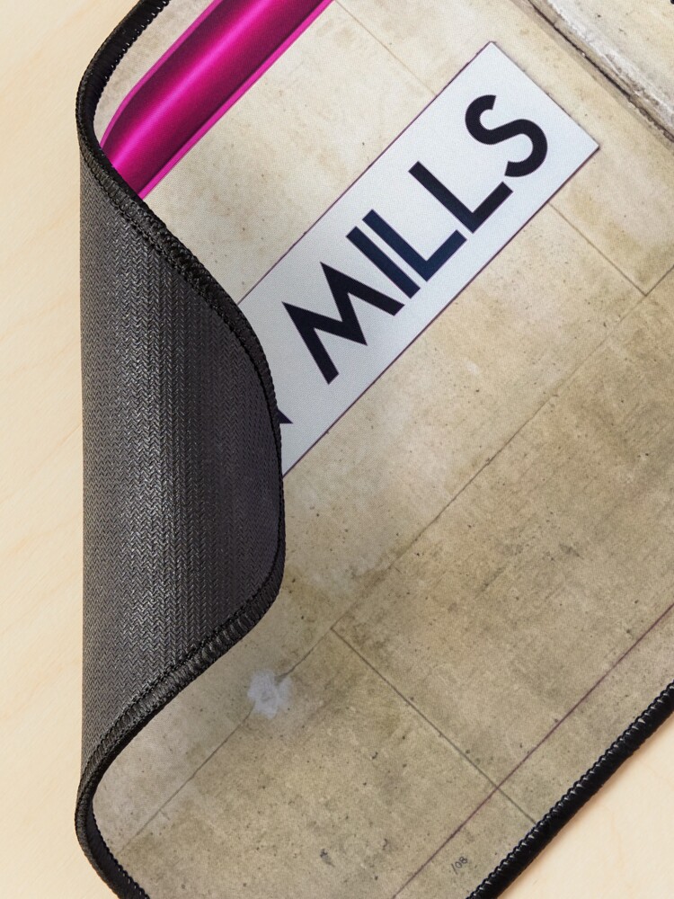 Alternate view of Don Mills Toronto Subway Station Sign Mouse Pad