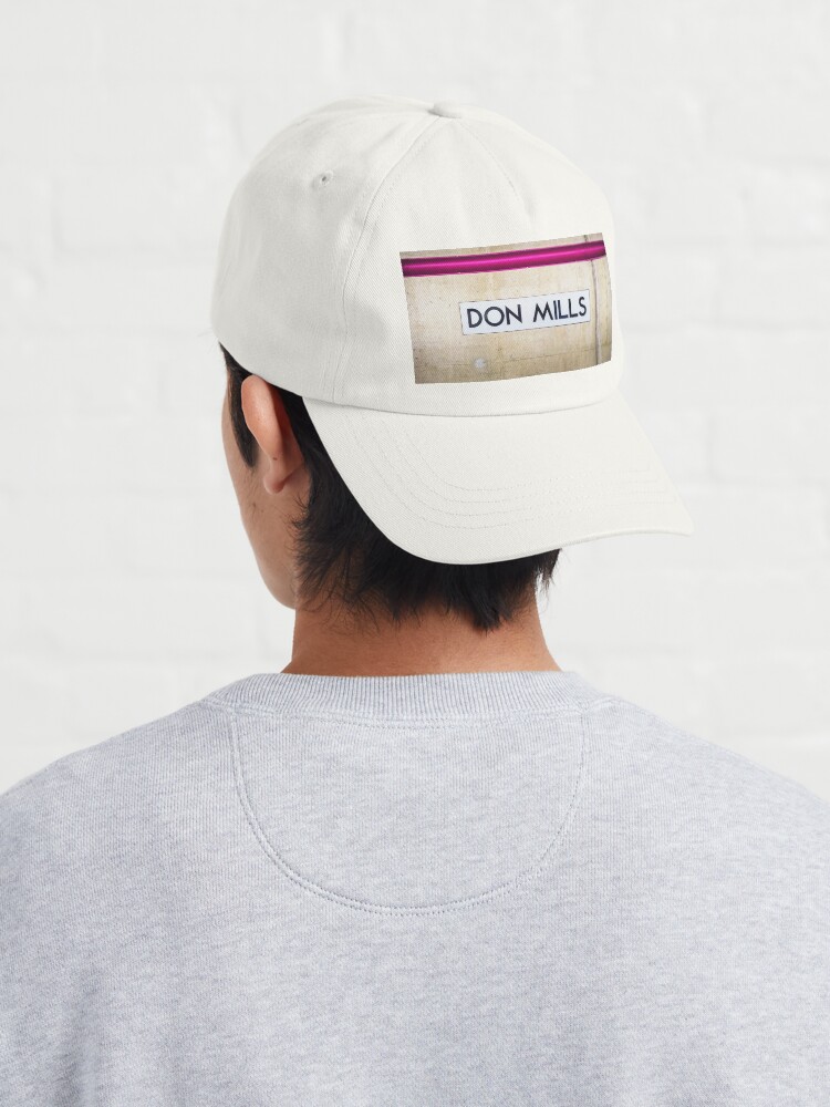 Alternate view of Don Mills Toronto Subway Station Sign Cap