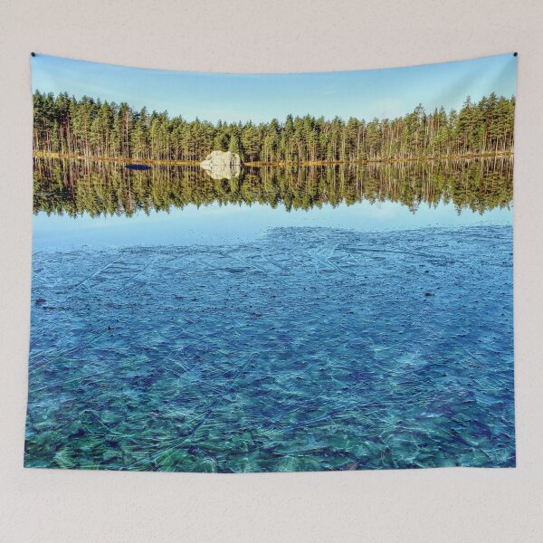 Item preview, First ice morning. Kivikesku designed and sold by Jouko Lehto Photography.