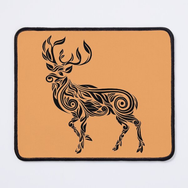 Item preview, Floral deer abstract designed and sold by anthfony.