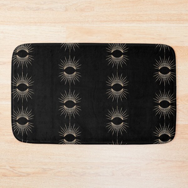 Item preview, Golden Celestial Moon – Minimalist Cosmic Art designed and sold by DonneeCreations.