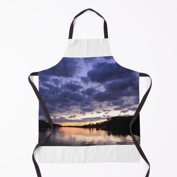 Item preview, Scattered Clouds on the River designed and sold by Timothy Gass.