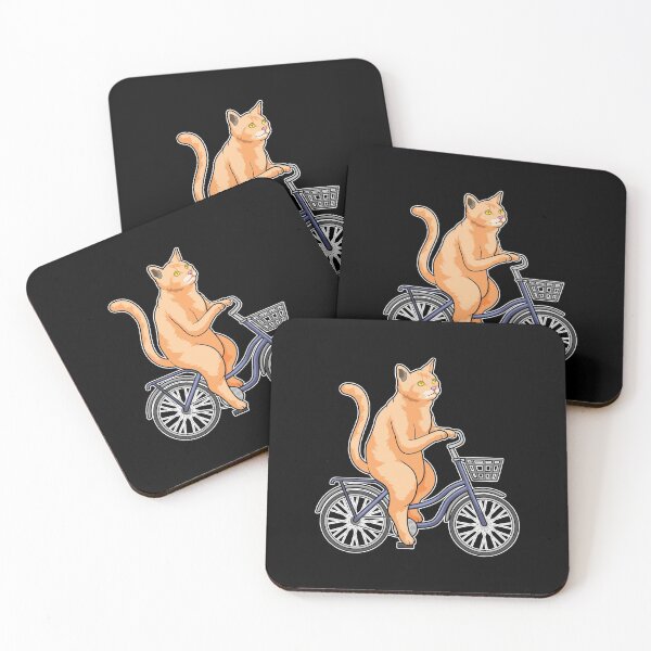 Item preview, Cat with Bicycle designed and sold by Snabdesign84.
