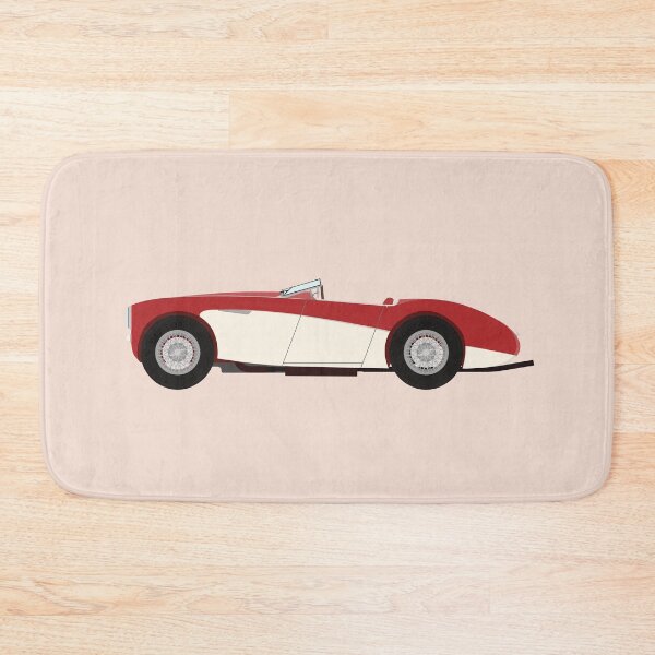 Item preview, Austin Healey 100/4 Sports Classic Car (Red & Cream) with windscreen folded down designed and sold by JHMimaging.