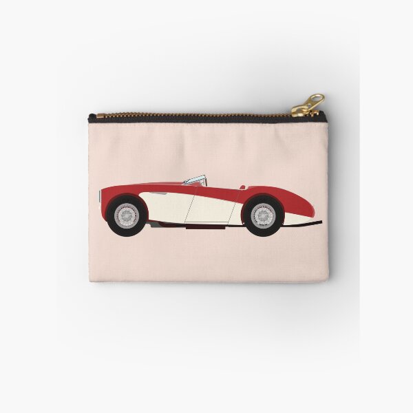 Item preview, Austin Healey 100/4 Sports Classic Car (Red & Cream) with windscreen folded down designed and sold by JHMimaging.