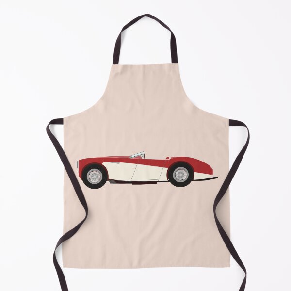 Item preview, Austin Healey 100/4 Sports Classic Car (Red & Cream) with windscreen folded down designed and sold by JHMimaging.