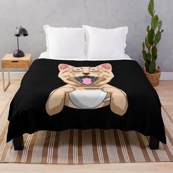 Item preview, Cat with Cup of Coffee designed and sold by Snabdesign84.