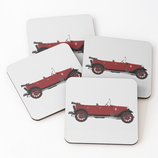 Item preview, Austin 12/4 Tourer 'Clifton' with roof down (Red) designed and sold by JHMimaging.
