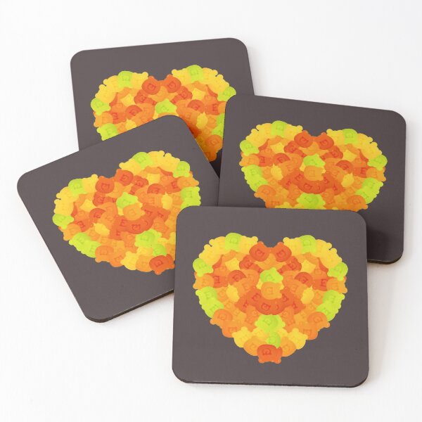 Item preview, I love gummy bears heart shape designed and sold by Morcawork.