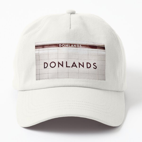 Donlands Toronto Subway Station Sign Dad Hat