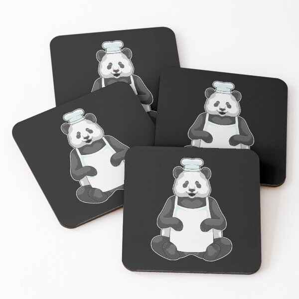 Item preview, Panda as Chef with Cooking hat designed and sold by Snabdesign84.