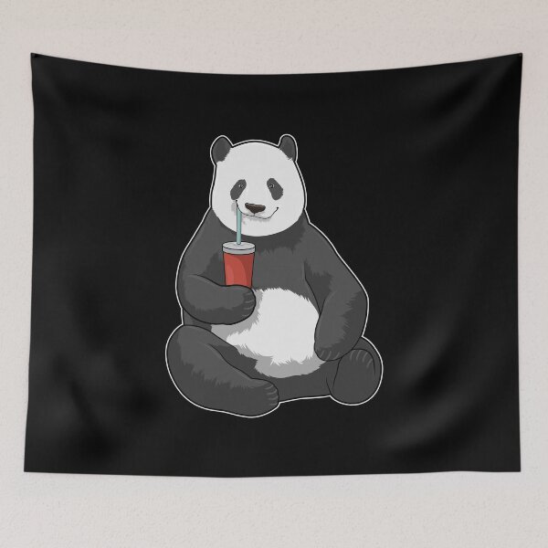 Item preview, Panda with Drink designed and sold by Snabdesign84.