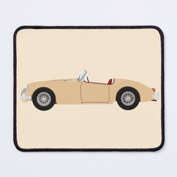 Artikelvorschau, MGA Sportwagen (Alamo Beige) Oldtimer Illustration entworfen und verkauft von JHMimaging.