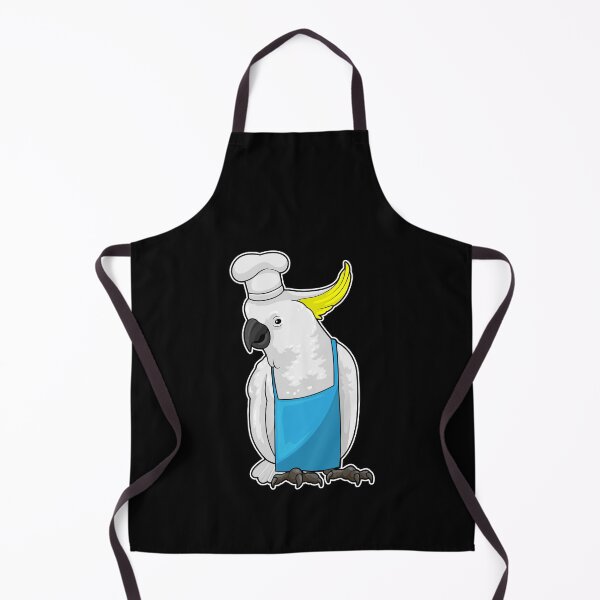 Item preview, Parrot as Chef with Cooking hat designed and sold by Snabdesign84.