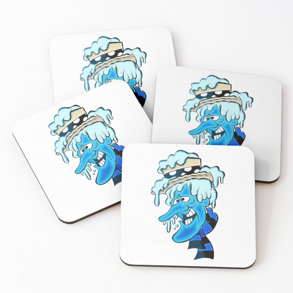 Item preview, Claymation Snow Miser Heat Retro Wave designed and sold by WoodworkerPaten.