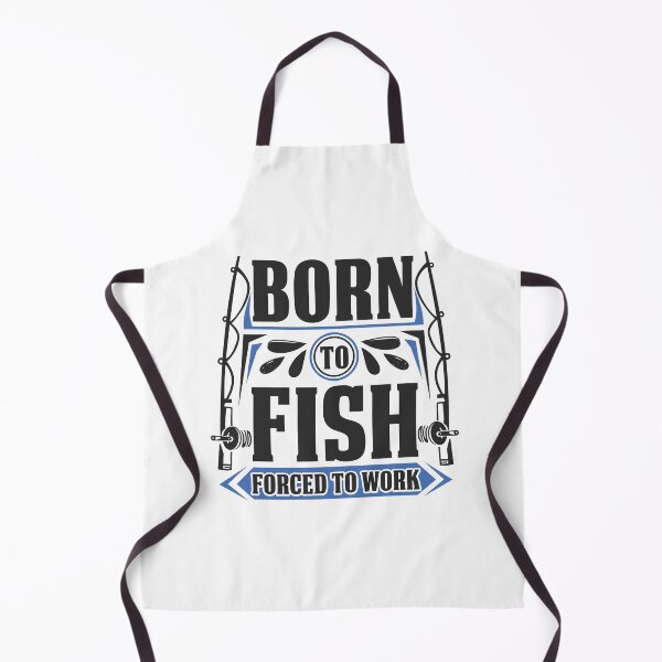 Item preview, Born to fish, Forced to work designed and sold by Elshan Ilyasov.