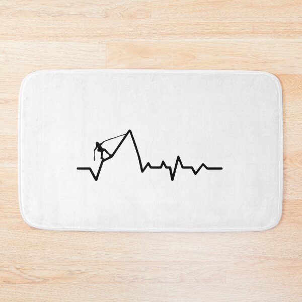 Item preview, Hiking Mountain Heartbeat Heartbeat Funny MTB Dirt Bike Art Design Happy Apparel Essential Inspiration Joy Mood Funny designed and sold by DesignByHeartUK.
