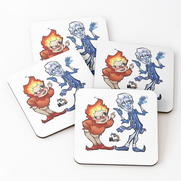 Item preview, Claymation Snow Miser Miser Brothers  Cute Fans designed and sold by WoodworkerPaten.