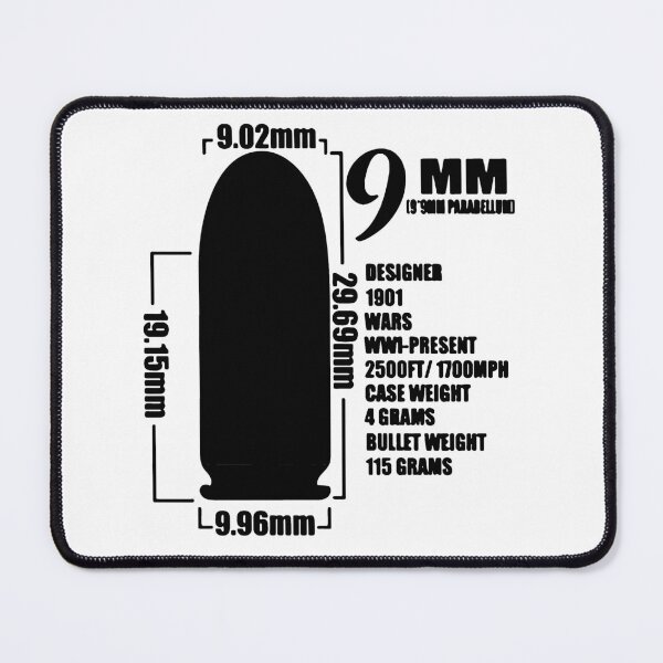 Item preview, 9mm bullet weight design Funny Holiday Xmas designed and sold by DesignByHeartUK.
