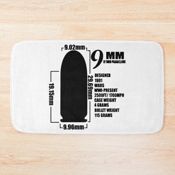 Item preview, 9mm bullet weight design Funny Holiday Xmas designed and sold by DesignByHeartUK.