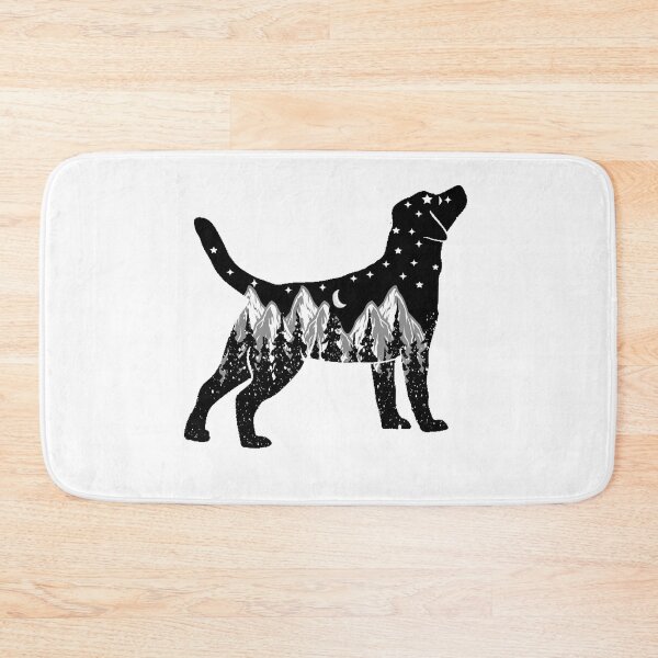 Item preview, labrador dog lover night mountain christmas gift designed and sold by alaechamlal.